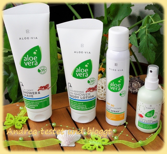 LR Health & Beauty Aloe Via  Andrea testet und bloggt